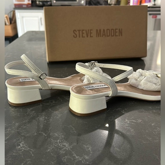 Steve Madden Melinda White size 7.5 - Picture 2 of 3
